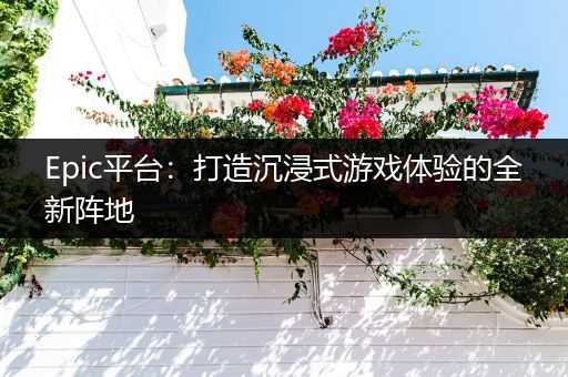 Epic平台：打造沉浸式游戏体验的全新阵地