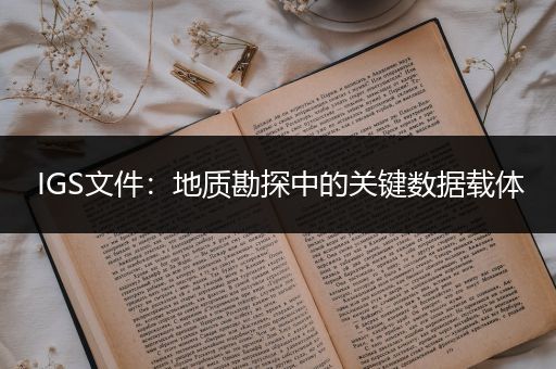 IGS文件：地质勘探中的关键数据载体
