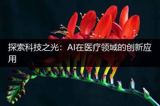 探索科技之光：AI在医疗领域的创新应用