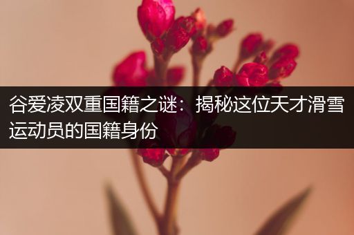 谷爱凌双重国籍之谜：揭秘这位天才滑雪运动员的国籍身份