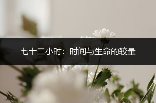 七十二小时：时间与生命的较量