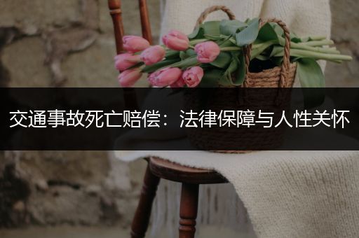 交通事故死亡赔偿：法律保障与人性关怀