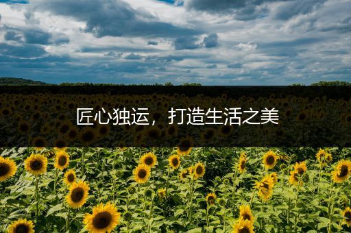 匠心独运，打造生活之美