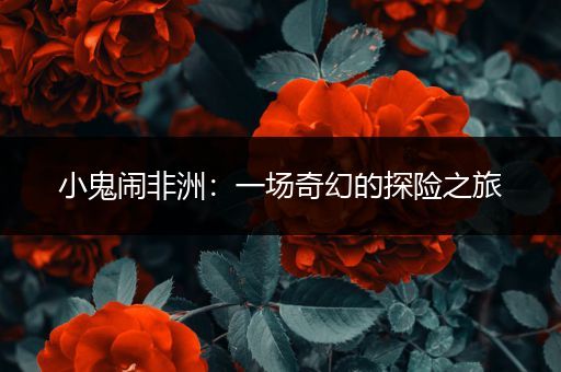 小鬼闹非洲：一场奇幻的探险之旅